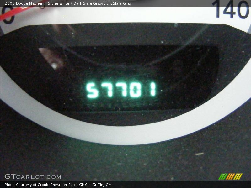 Stone White / Dark Slate Gray/Light Slate Gray 2008 Dodge Magnum