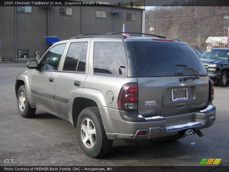 Graystone Metallic / Ebony 2005 Chevrolet TrailBlazer LS 4x4