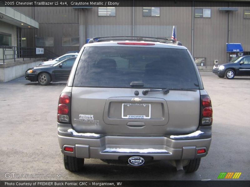 Graystone Metallic / Ebony 2005 Chevrolet TrailBlazer LS 4x4