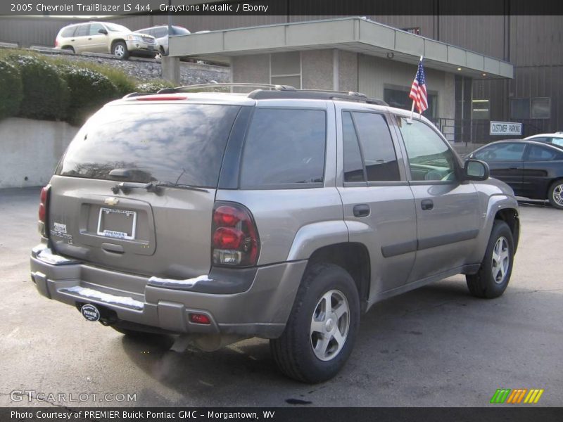 Graystone Metallic / Ebony 2005 Chevrolet TrailBlazer LS 4x4
