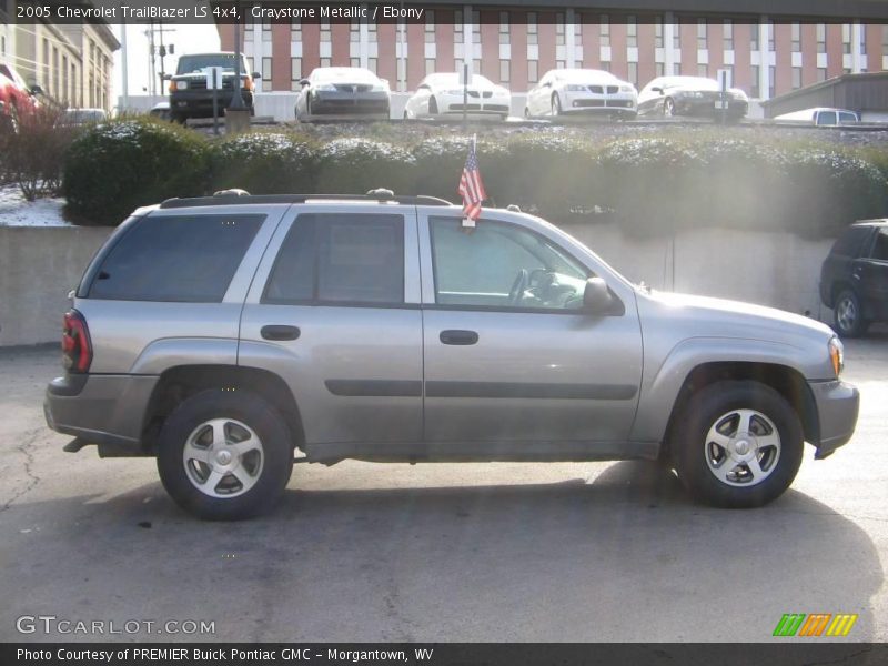 Graystone Metallic / Ebony 2005 Chevrolet TrailBlazer LS 4x4