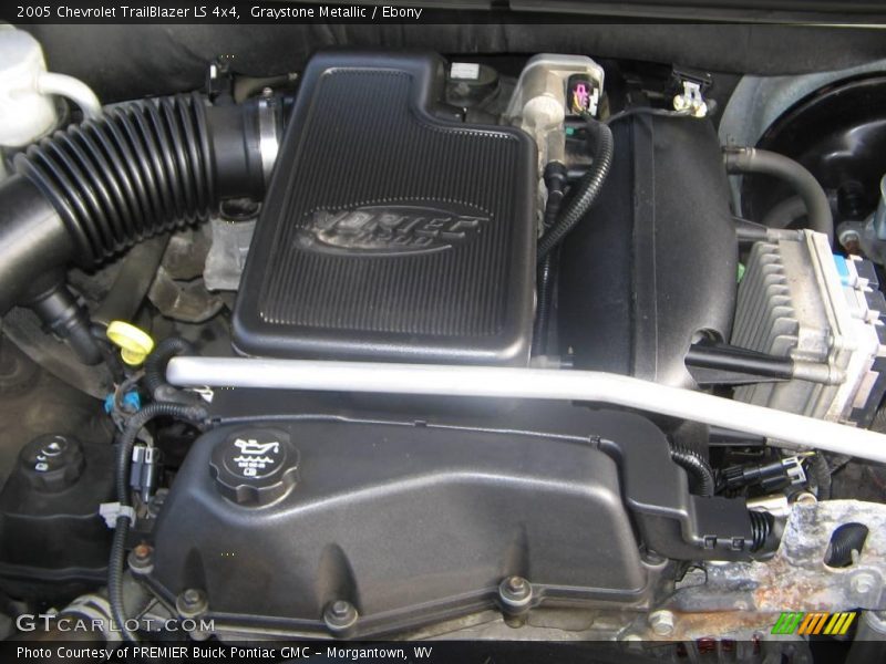 Graystone Metallic / Ebony 2005 Chevrolet TrailBlazer LS 4x4