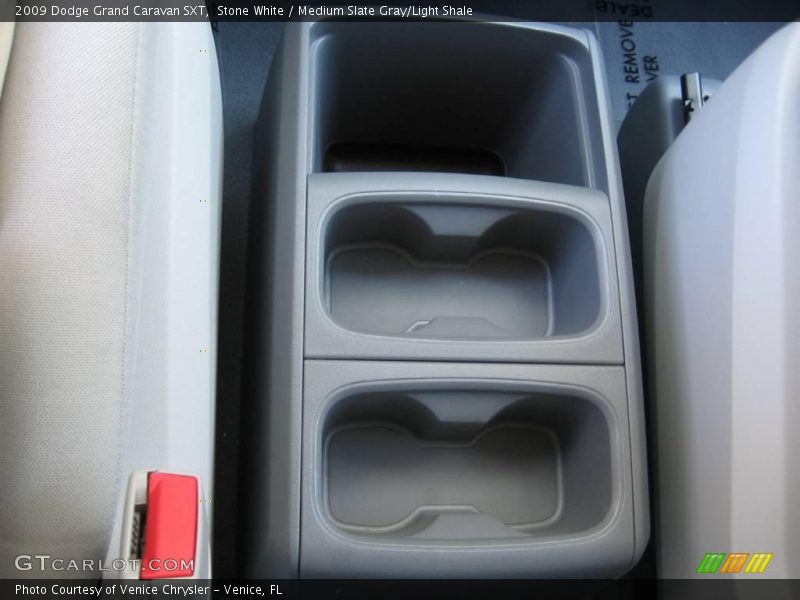 Stone White / Medium Slate Gray/Light Shale 2009 Dodge Grand Caravan SXT