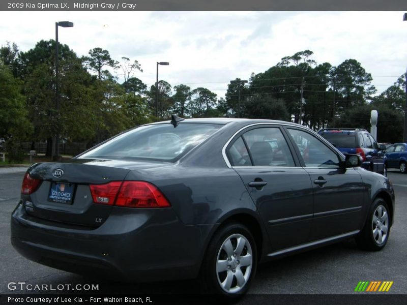 Midnight Gray / Gray 2009 Kia Optima LX