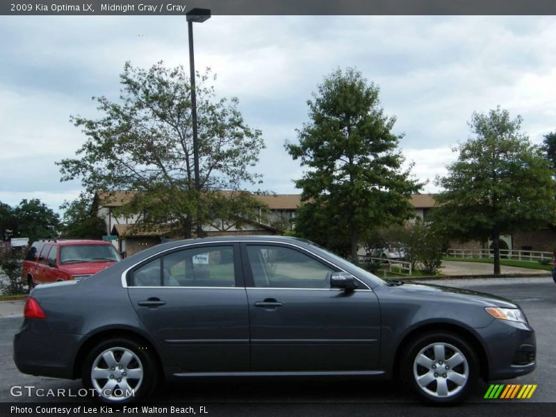 Midnight Gray / Gray 2009 Kia Optima LX