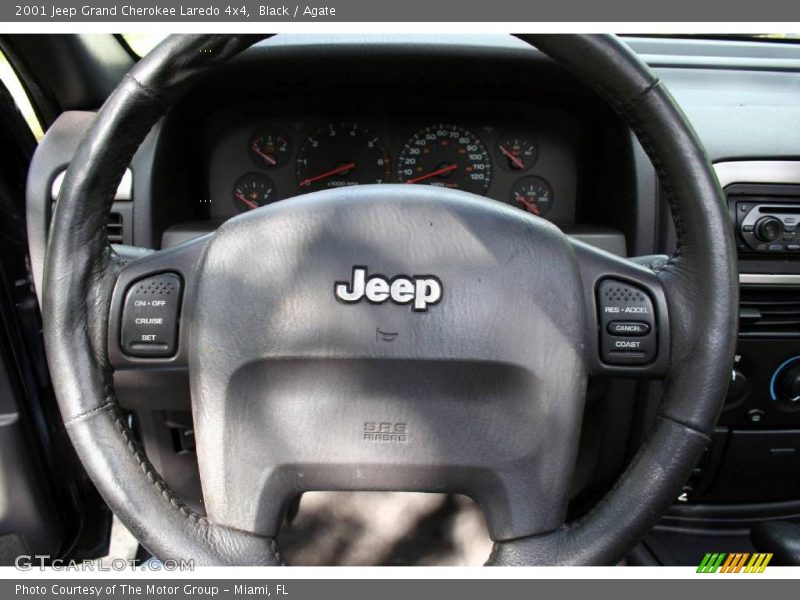 Black / Agate 2001 Jeep Grand Cherokee Laredo 4x4