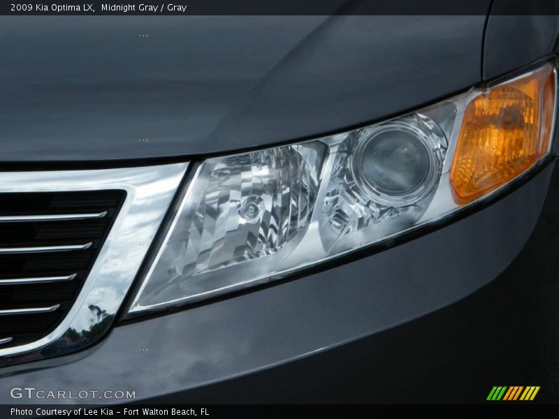 Midnight Gray / Gray 2009 Kia Optima LX