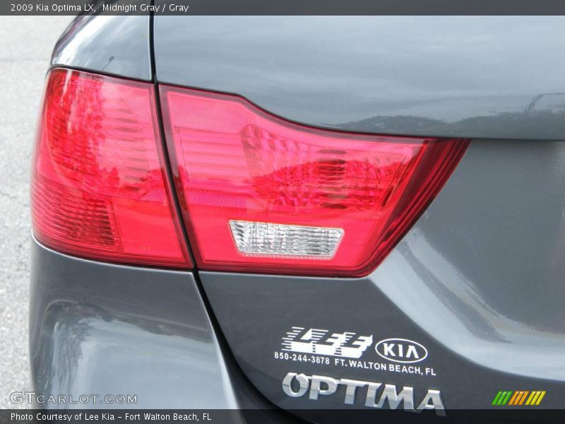 Midnight Gray / Gray 2009 Kia Optima LX