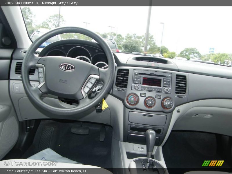 Midnight Gray / Gray 2009 Kia Optima LX