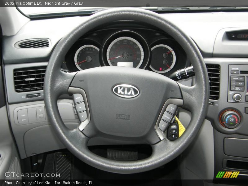 Midnight Gray / Gray 2009 Kia Optima LX