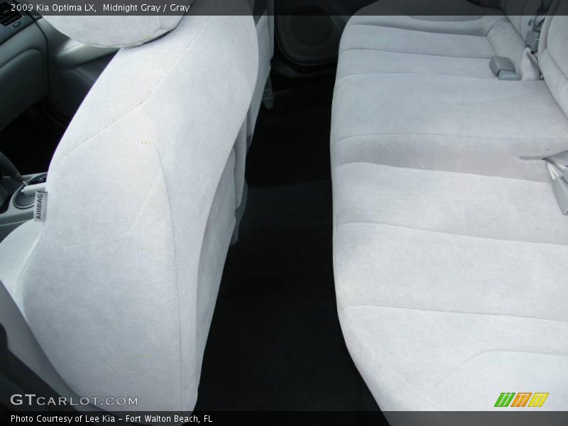 Midnight Gray / Gray 2009 Kia Optima LX