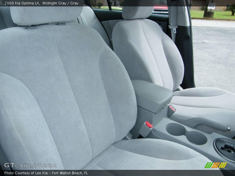Midnight Gray / Gray 2009 Kia Optima LX