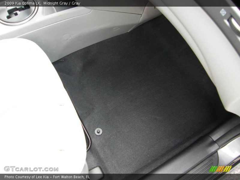 Midnight Gray / Gray 2009 Kia Optima LX