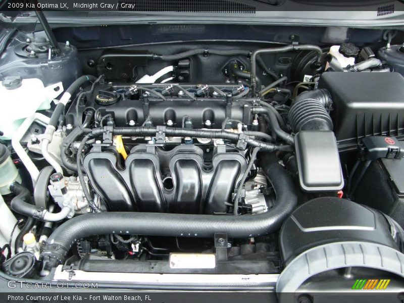 Midnight Gray / Gray 2009 Kia Optima LX