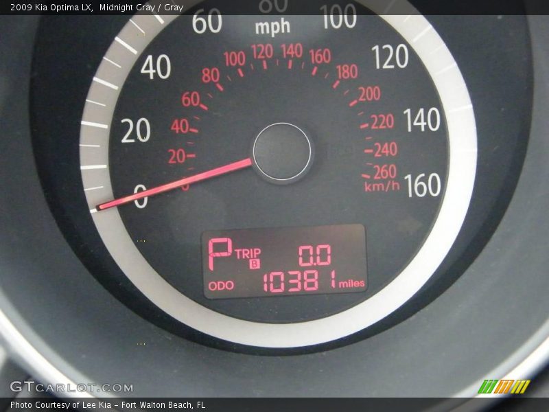 Midnight Gray / Gray 2009 Kia Optima LX