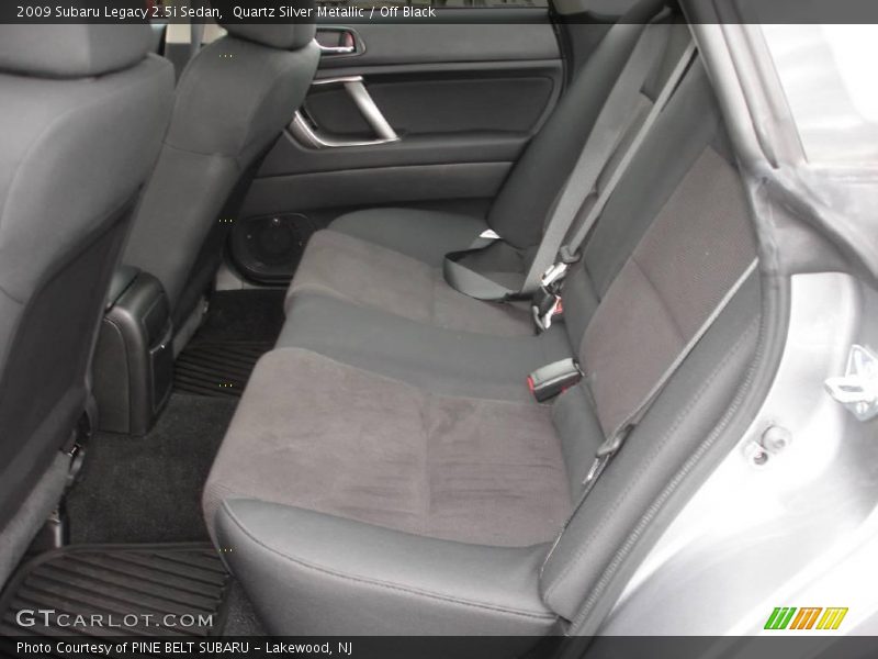 Quartz Silver Metallic / Off Black 2009 Subaru Legacy 2.5i Sedan