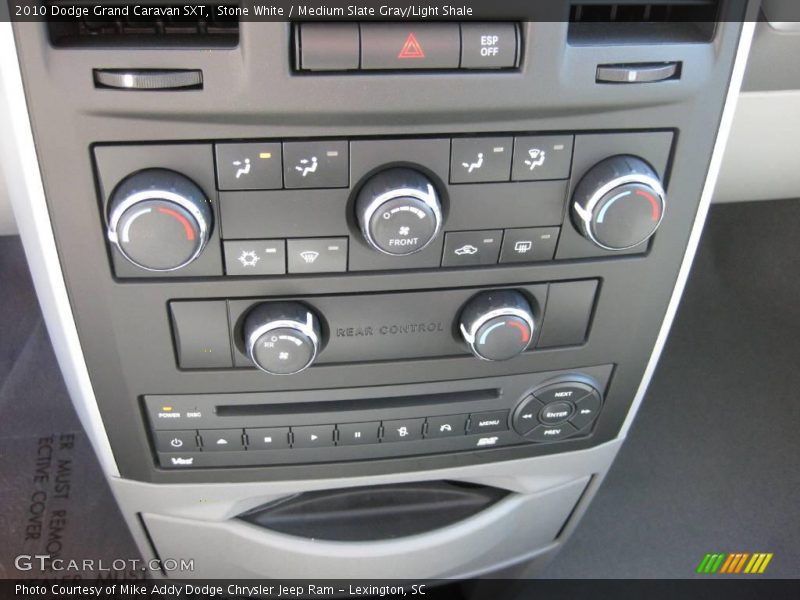 Stone White / Medium Slate Gray/Light Shale 2010 Dodge Grand Caravan SXT