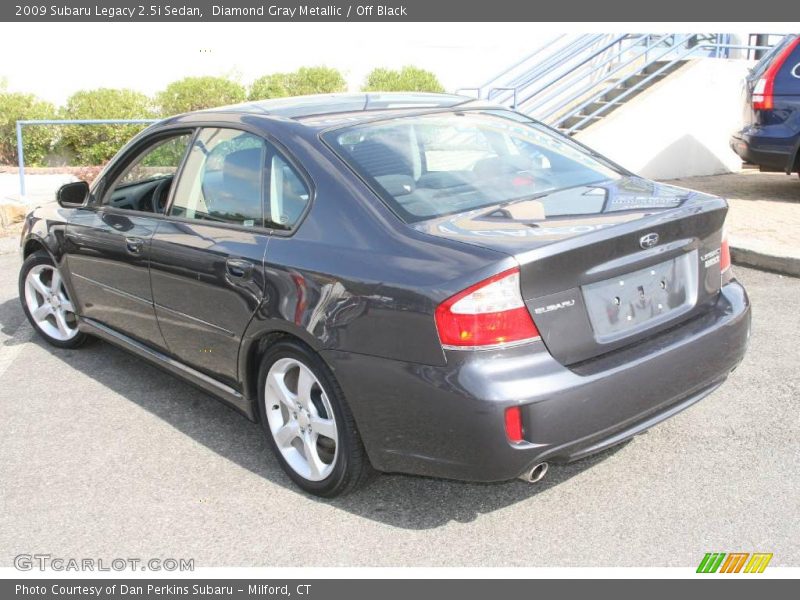 Diamond Gray Metallic / Off Black 2009 Subaru Legacy 2.5i Sedan