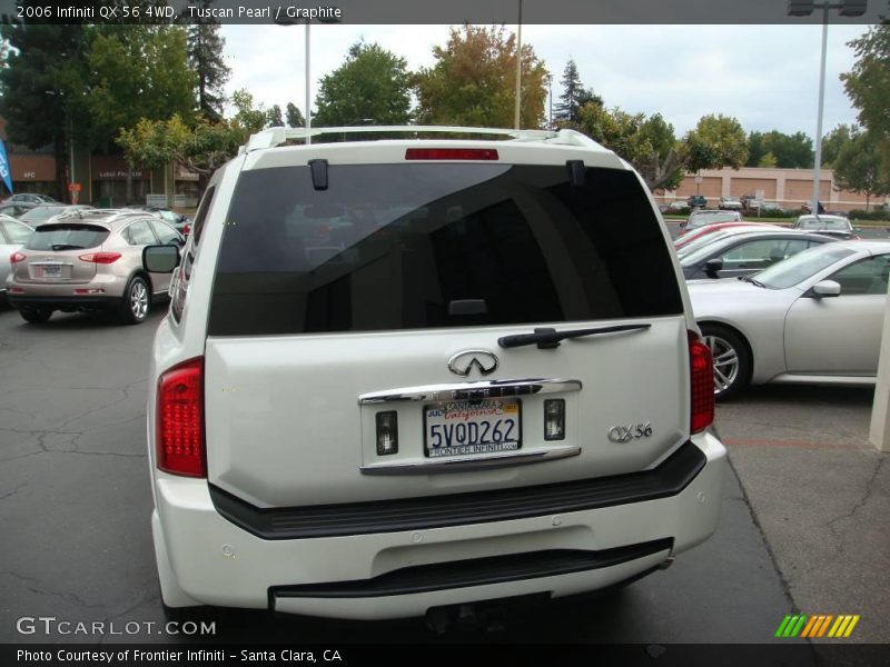 Tuscan Pearl / Graphite 2006 Infiniti QX 56 4WD