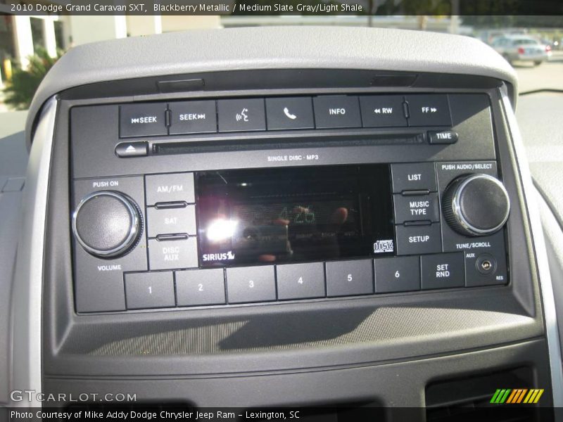 Blackberry Metallic / Medium Slate Gray/Light Shale 2010 Dodge Grand Caravan SXT