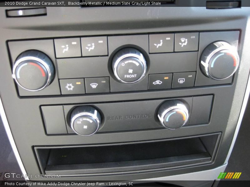 Blackberry Metallic / Medium Slate Gray/Light Shale 2010 Dodge Grand Caravan SXT