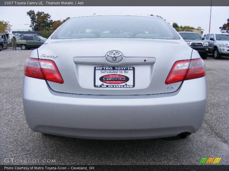 Titanium Metallic / Ash 2007 Toyota Camry LE