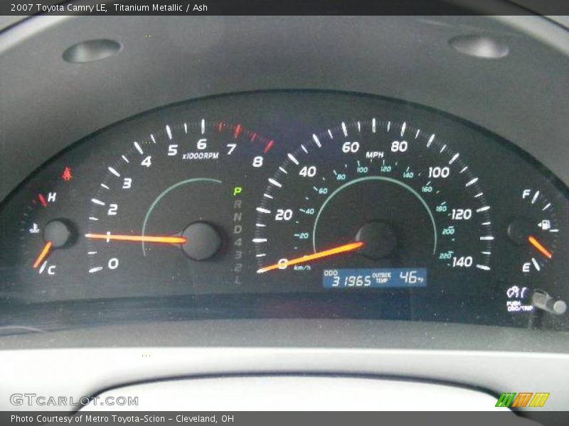 Titanium Metallic / Ash 2007 Toyota Camry LE