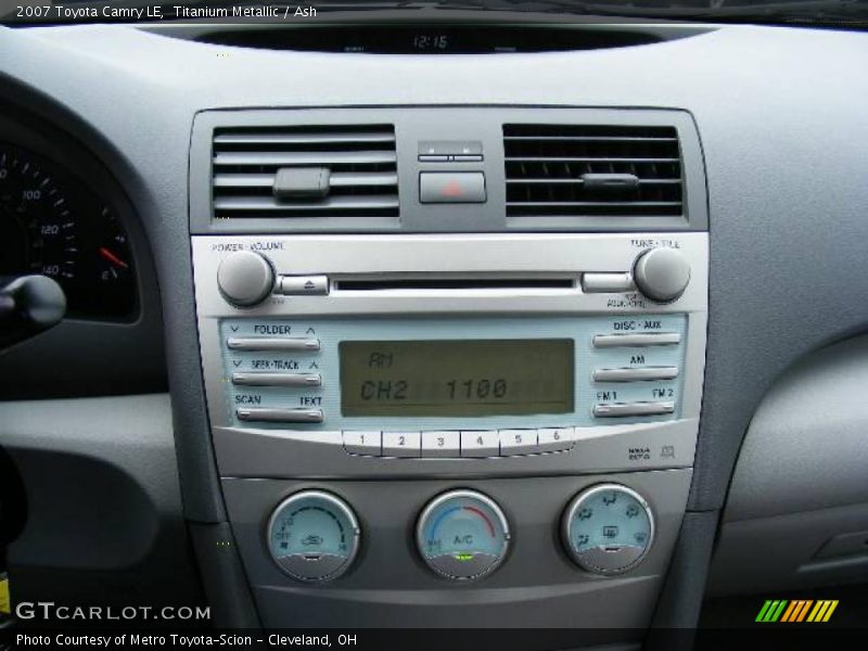 Titanium Metallic / Ash 2007 Toyota Camry LE