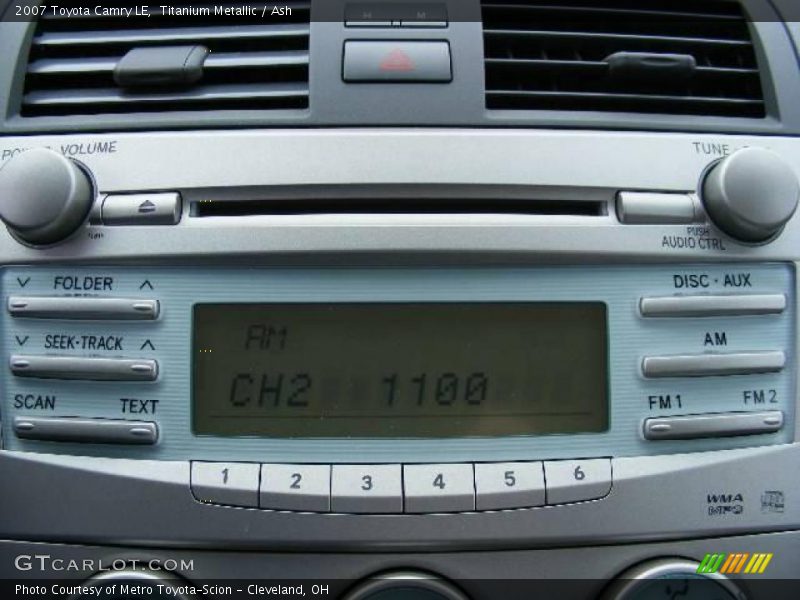 Titanium Metallic / Ash 2007 Toyota Camry LE