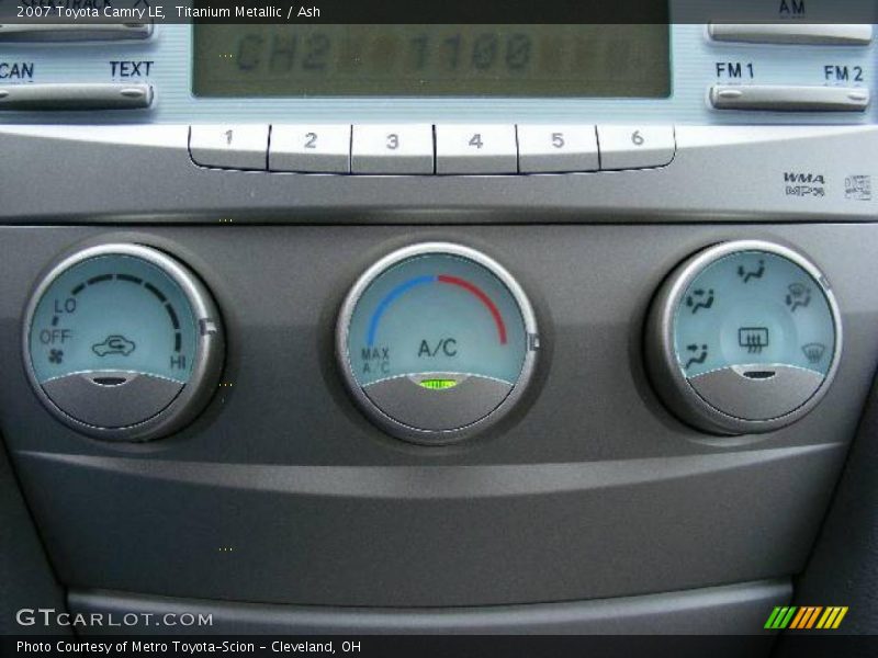 Titanium Metallic / Ash 2007 Toyota Camry LE
