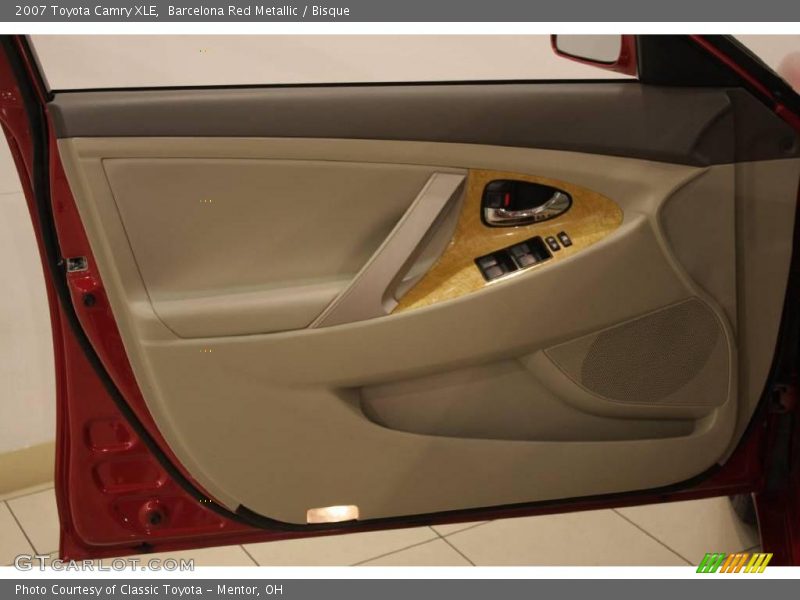Barcelona Red Metallic / Bisque 2007 Toyota Camry XLE