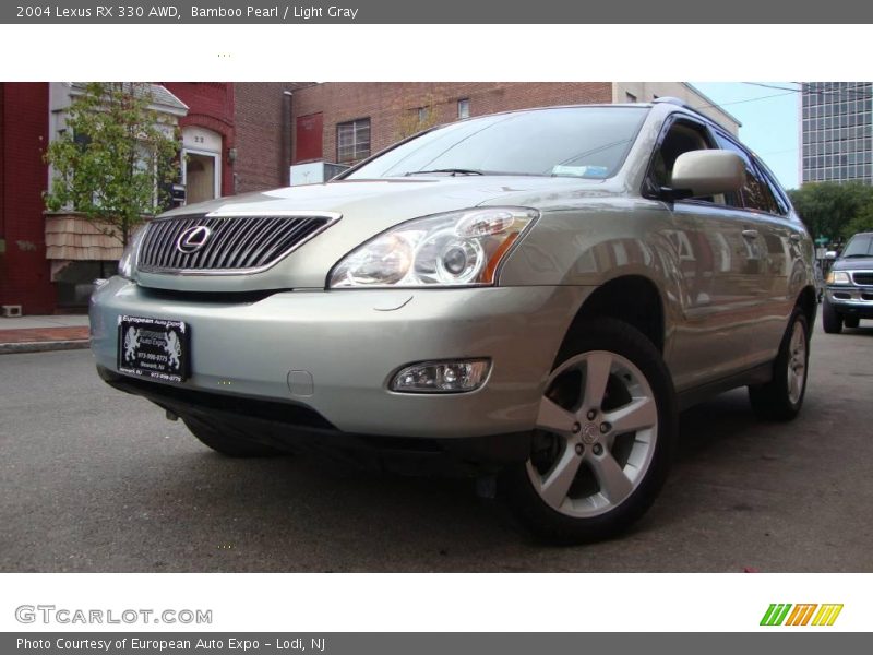 Bamboo Pearl / Light Gray 2004 Lexus RX 330 AWD