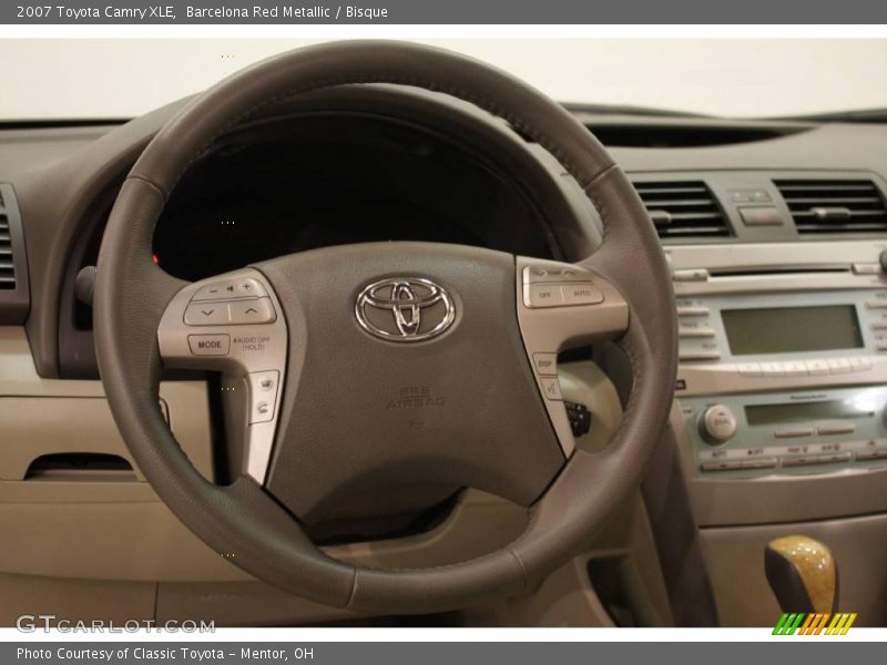 Barcelona Red Metallic / Bisque 2007 Toyota Camry XLE