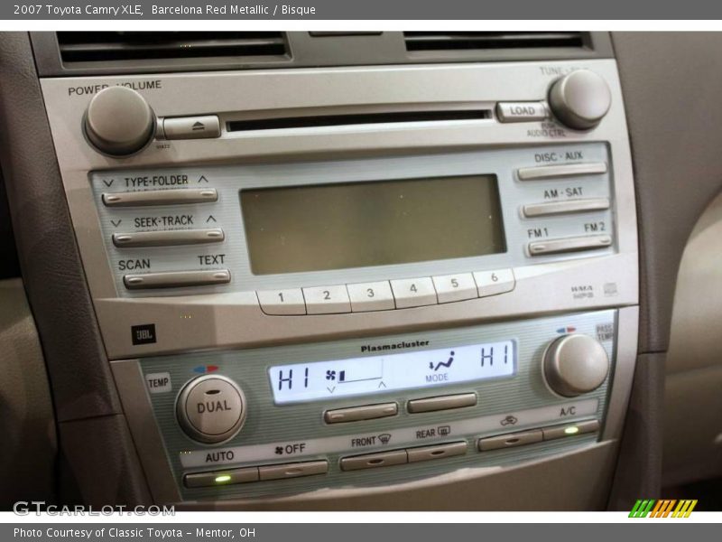 Barcelona Red Metallic / Bisque 2007 Toyota Camry XLE