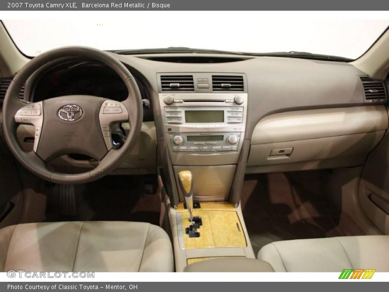 Barcelona Red Metallic / Bisque 2007 Toyota Camry XLE