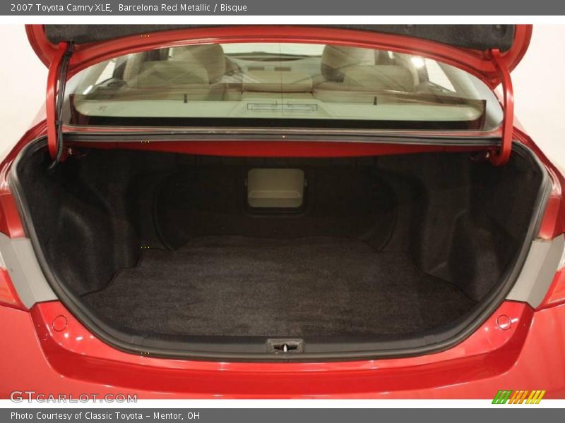 Barcelona Red Metallic / Bisque 2007 Toyota Camry XLE