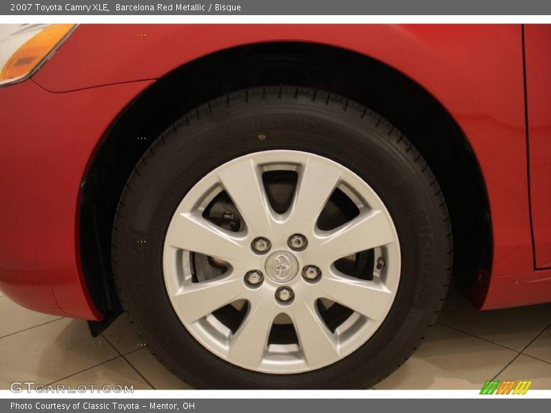 Barcelona Red Metallic / Bisque 2007 Toyota Camry XLE