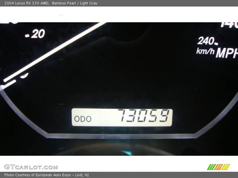 Bamboo Pearl / Light Gray 2004 Lexus RX 330 AWD