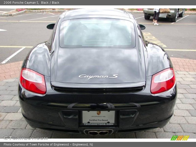 Black / Black 2006 Porsche Cayman S