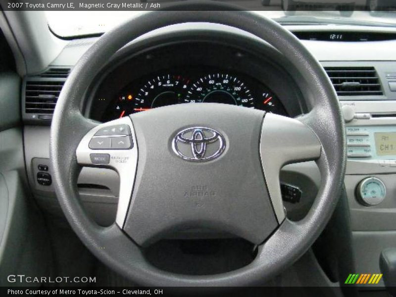 Magnetic Gray Metallic / Ash 2007 Toyota Camry LE
