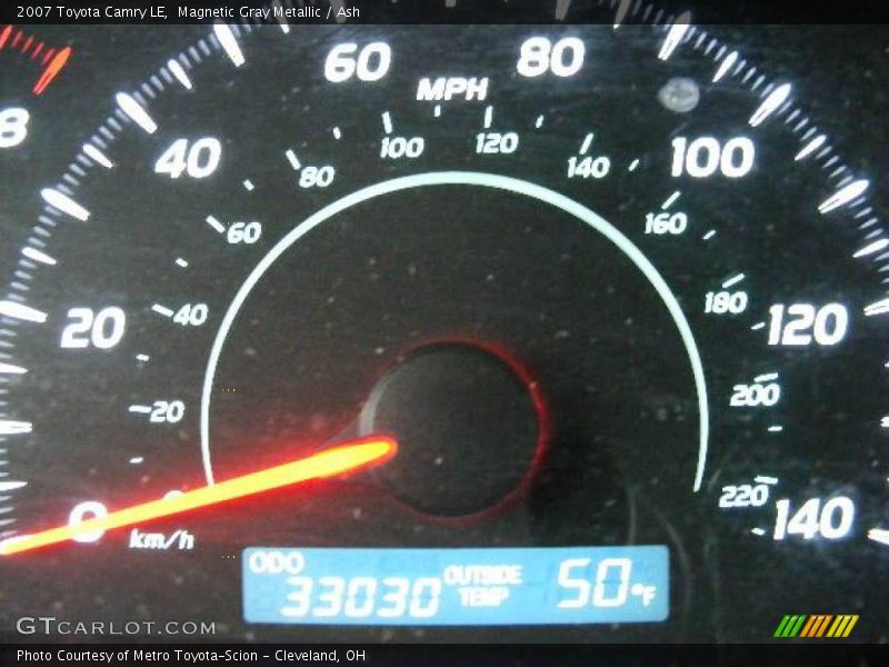 Magnetic Gray Metallic / Ash 2007 Toyota Camry LE
