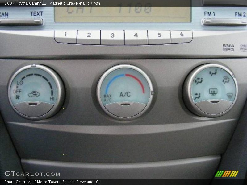 Magnetic Gray Metallic / Ash 2007 Toyota Camry LE