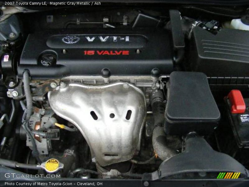 Magnetic Gray Metallic / Ash 2007 Toyota Camry LE