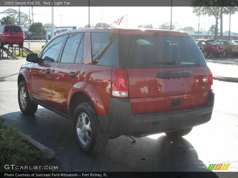 Red / Light Tan 2003 Saturn VUE V6