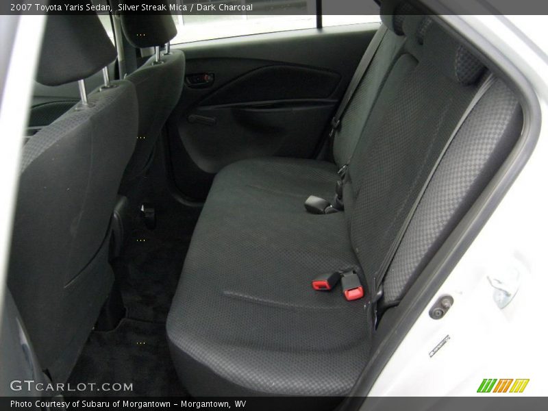 Silver Streak Mica / Dark Charcoal 2007 Toyota Yaris Sedan