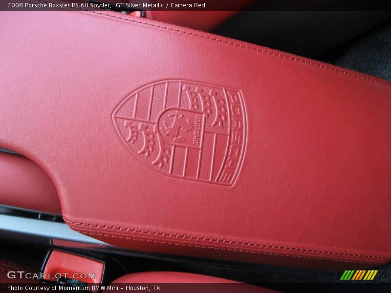 GT Silver Metallic / Carrera Red 2008 Porsche Boxster RS 60 Spyder