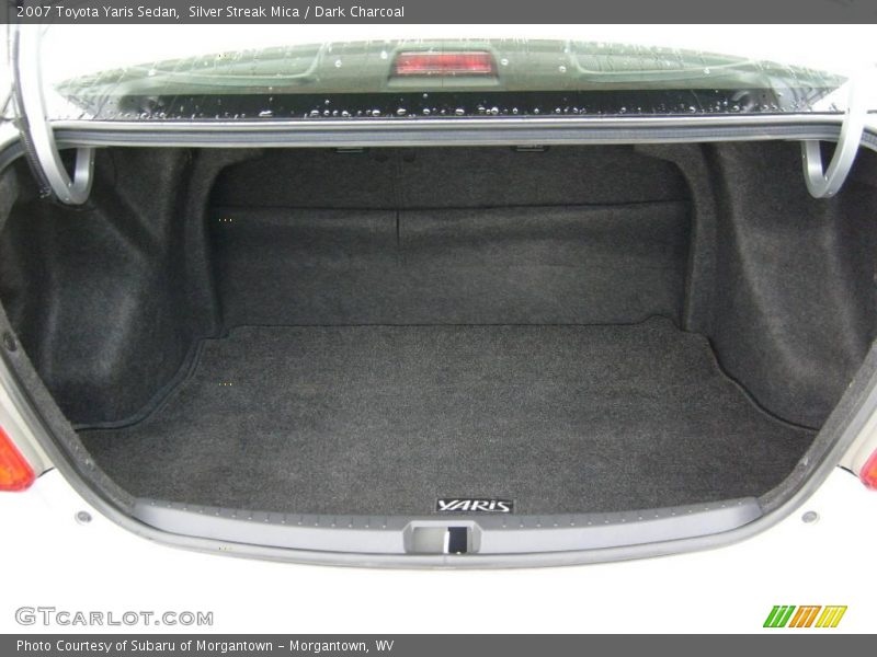 Silver Streak Mica / Dark Charcoal 2007 Toyota Yaris Sedan
