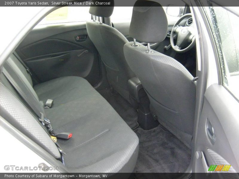 Silver Streak Mica / Dark Charcoal 2007 Toyota Yaris Sedan