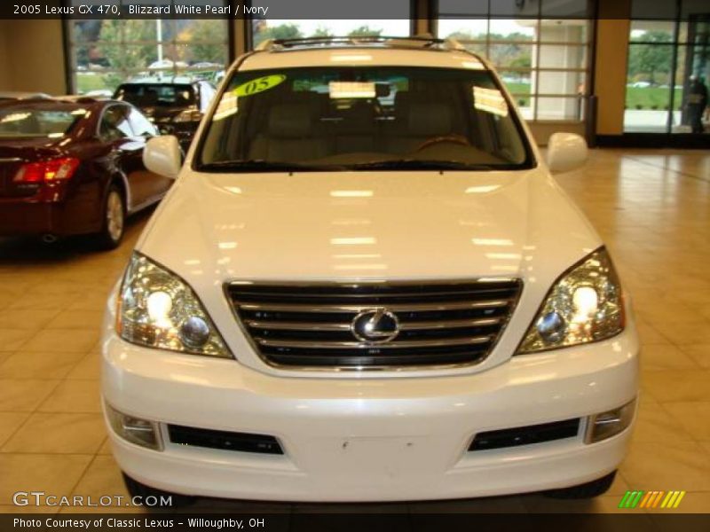 Blizzard White Pearl / Ivory 2005 Lexus GX 470