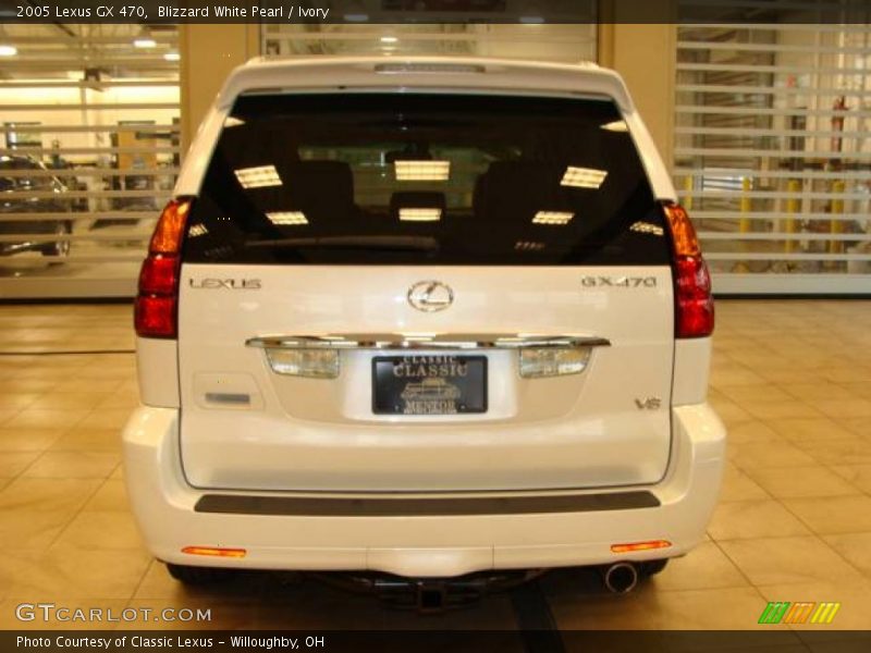 Blizzard White Pearl / Ivory 2005 Lexus GX 470